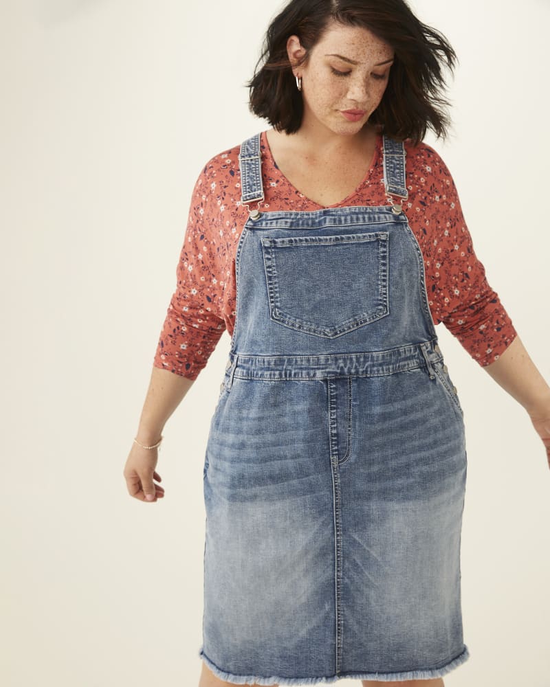 Plus size jean skirt overalls store